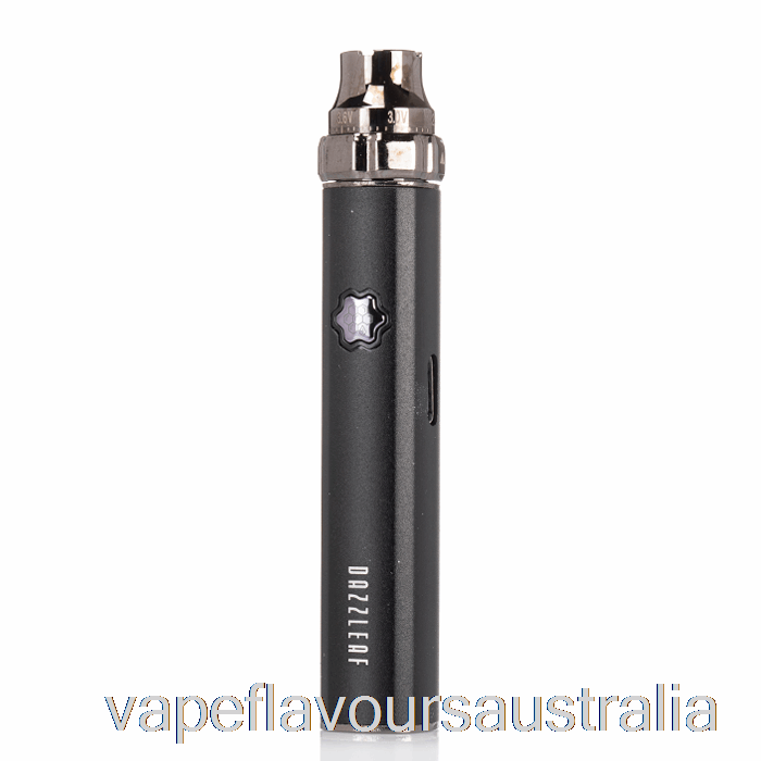 Vape Flavours Australia DAZZLEAF SQUARii Top Twist 510 Battery Black